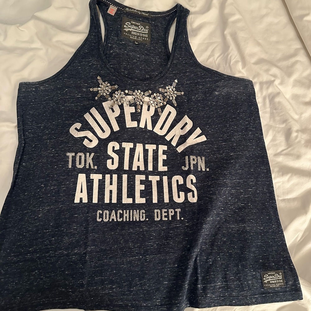 Superdry Vintage Dark Blue Tee